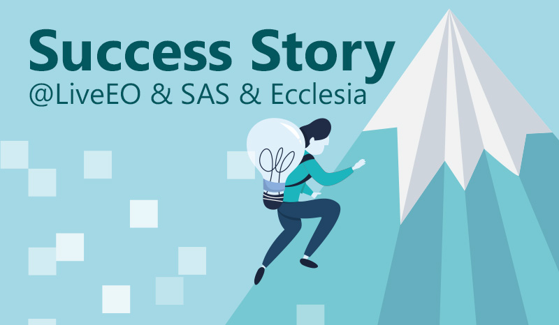 Success Story LiveEO x Ecclesia x SAS