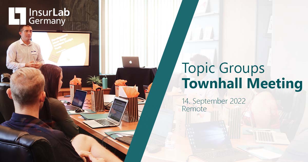 Topic Groups Townhall Meeting September 2022